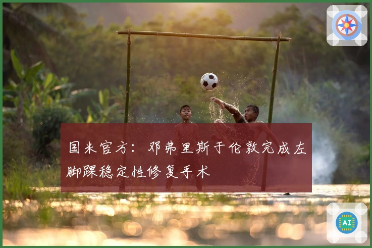国米官方：邓弗里斯于伦敦完成左脚踝稳定性修复手术